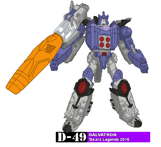 147 Galvatron – Transformers Retro Pixel Art